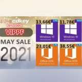 VIP-SCDkey Promo: Windows 10 PRO 13€, Office 2019 38€