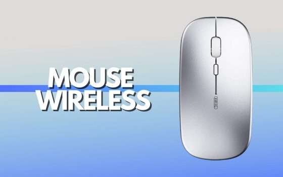 Mouse wireless a prezzo STREPITOSO: solo 8€