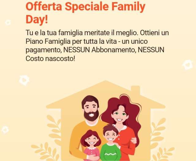 pCloud offerta Family Day