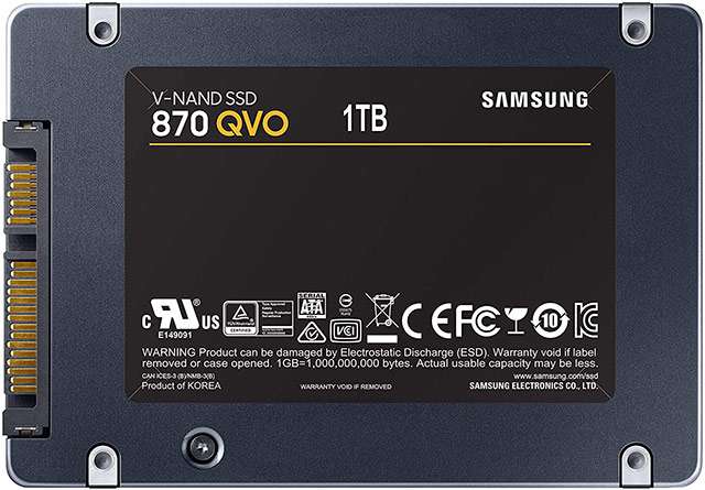 Samsung 870 QVO: SSD da 1 TB