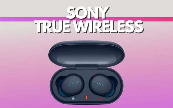 Cuffie True wireless Sony al MINIMO STORICO (-90€)