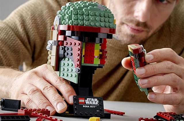 LEGO: il casco del cacciatore di taglie Boba Fett