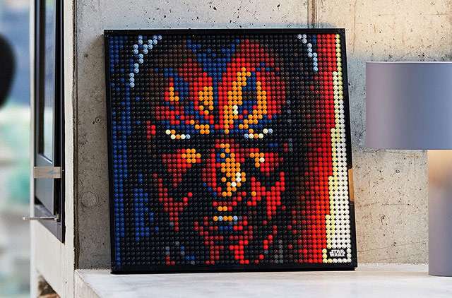 LEGO: il poster fai-da-te di Star Wars