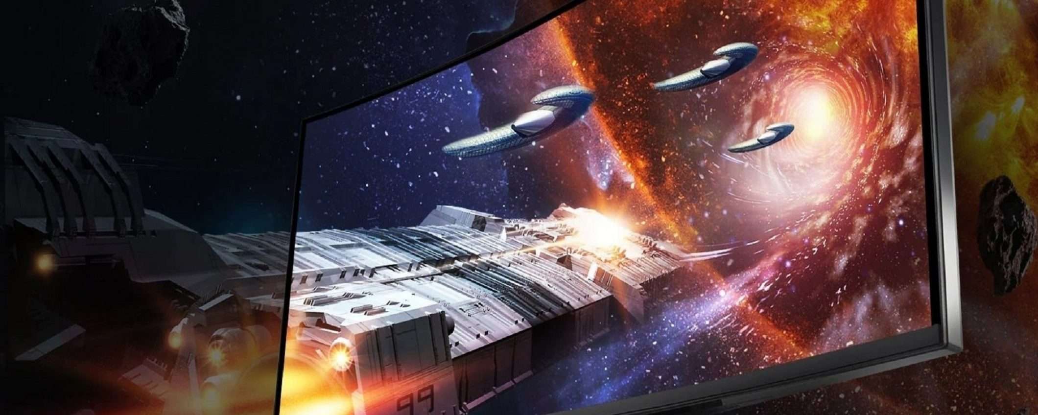 Monitor LG UltraGear e UltraWide Curvo QHD scontato di 247€