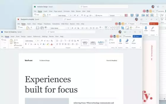 Microsoft Office: restyling e versione ARM a 64 bit