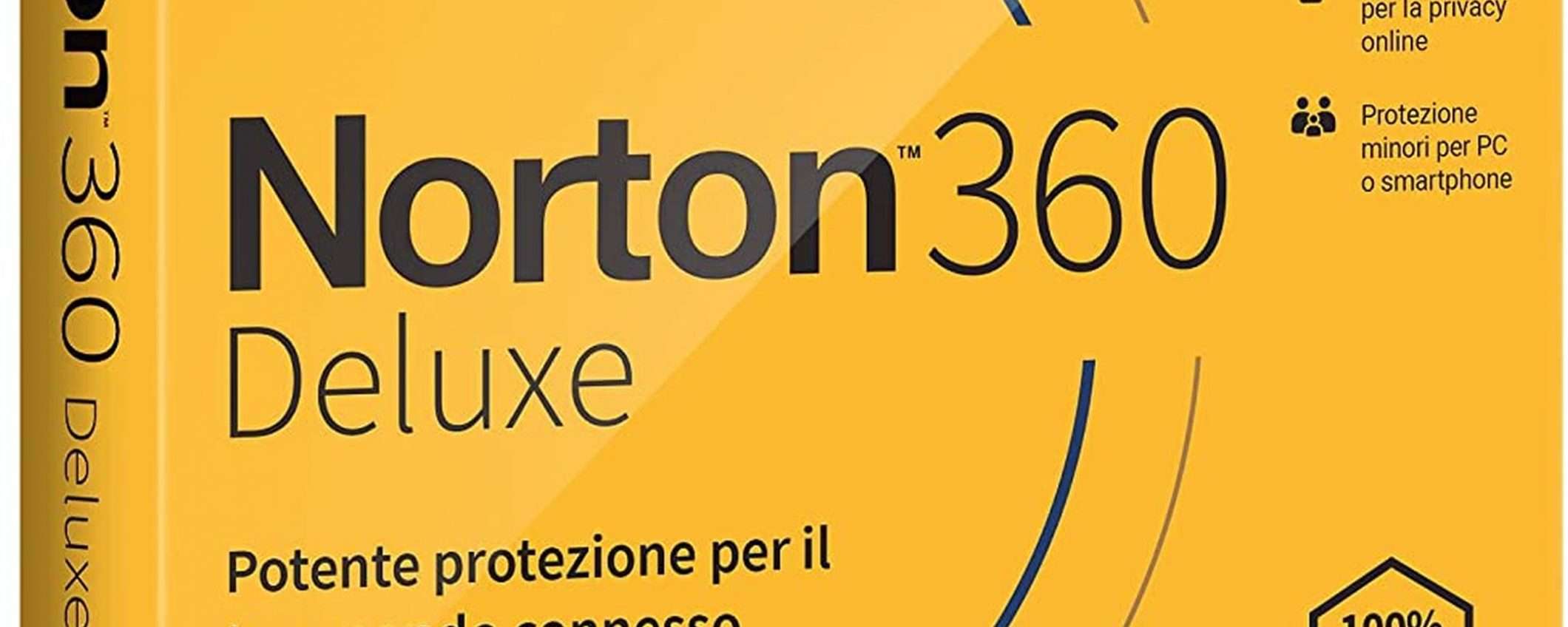 Norton 360 Deluxe: sconto 63% per un anno