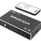 Switch HDMI 5 in 1 con telecomando a meno di 30 euro