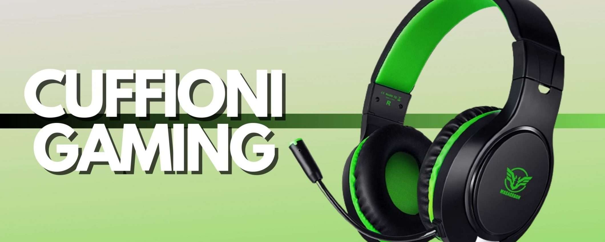 Cuffie Gaming super ECONOMICHE in offerta solo per oggi
