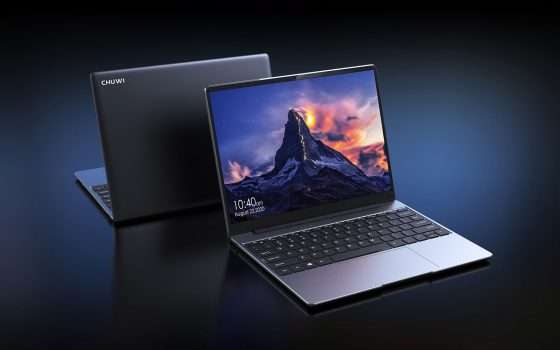 Chuwi GemiBook 13: l'ultrabook Intel scontato solo per poche ore