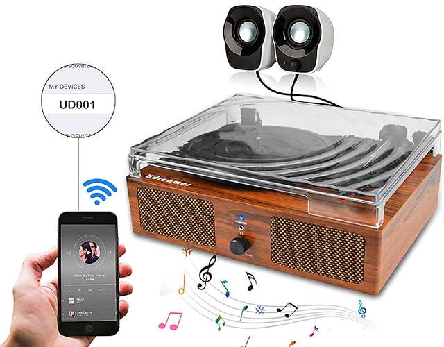 Giradischi Udreamer con Bluetooth