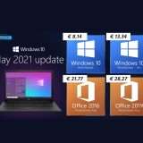 Windows 10 per sempre a soli 6€; Office da soli 15€