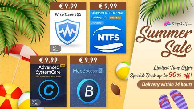 Keysoff, offerte di giugno