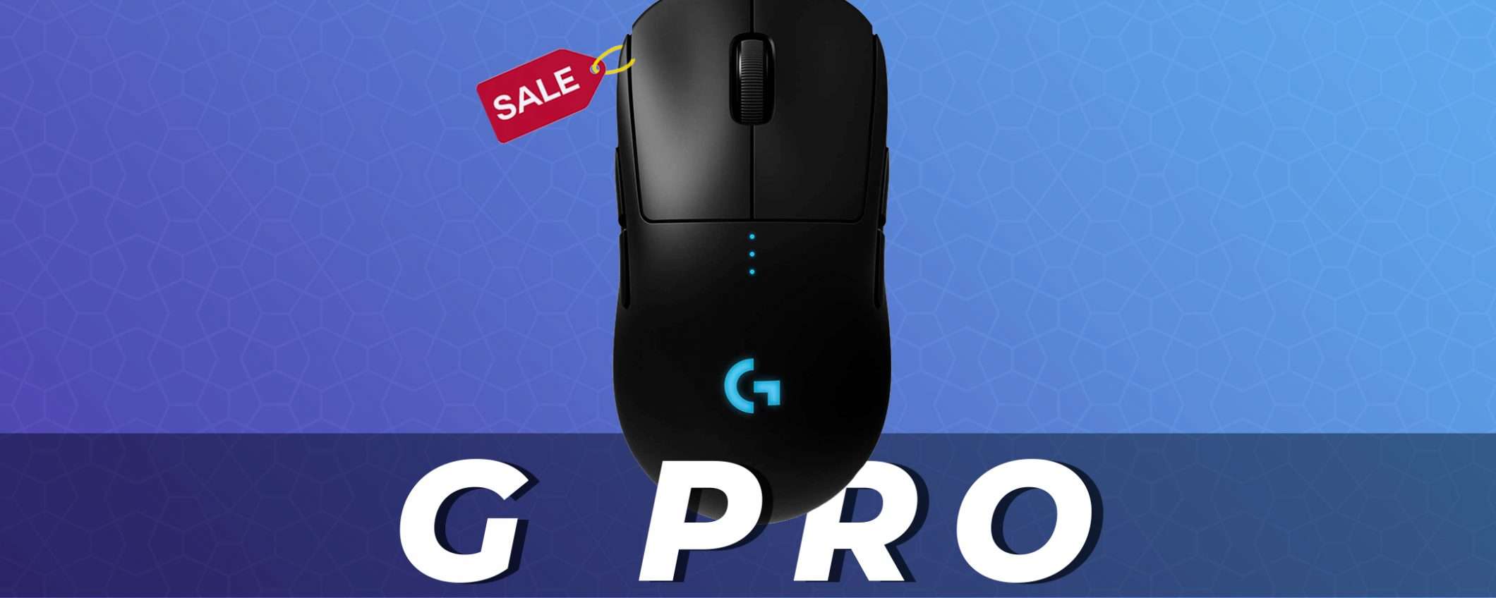 Logitech G PRO: Mouse wireless top di gamma in offerta (-42%)
