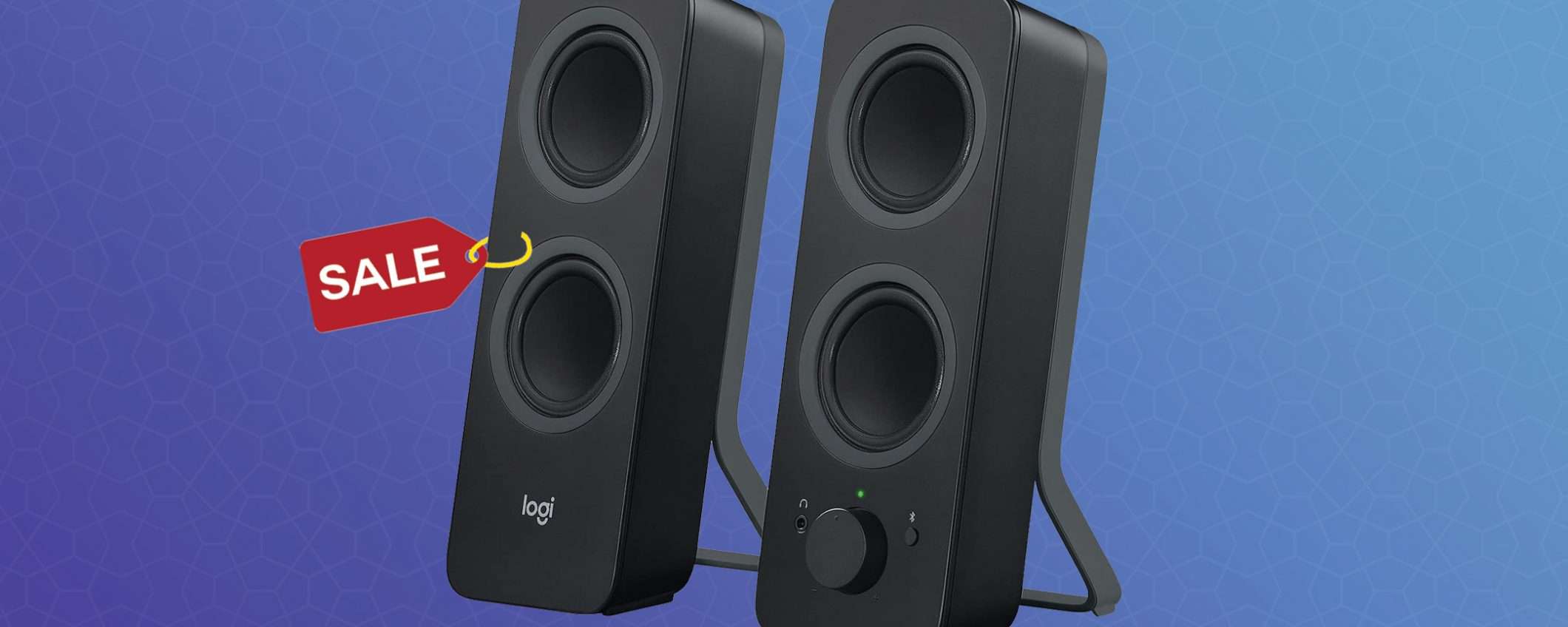 Logitech Z207: casse per PC in offerta (metà prezzo)