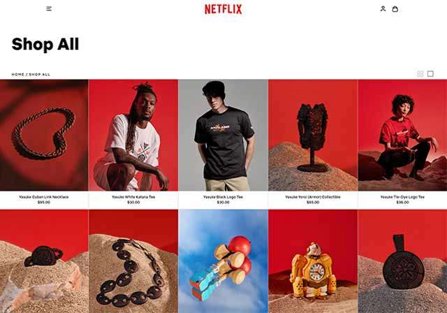 Il negozio ufficiale di Netflix