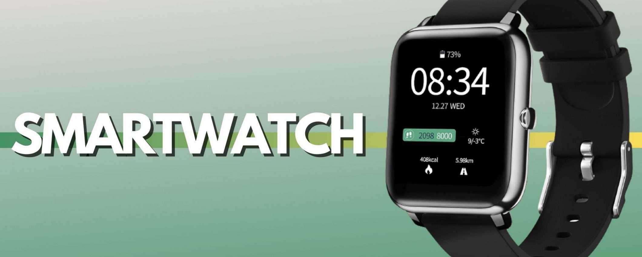 Smartwatch a 16€: un'offerta da prendere al volo (-15%)
