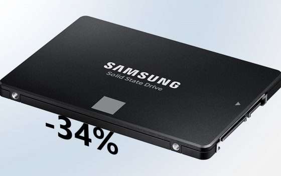 Samsung EVO 860 da 1TB, SSD a prezzo TOP
