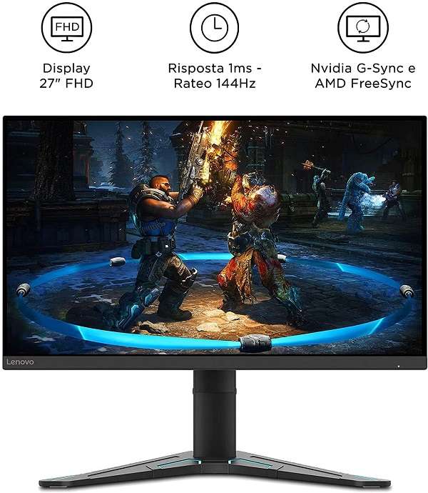 Monitor Gaming Lenovo G27-20 - 1