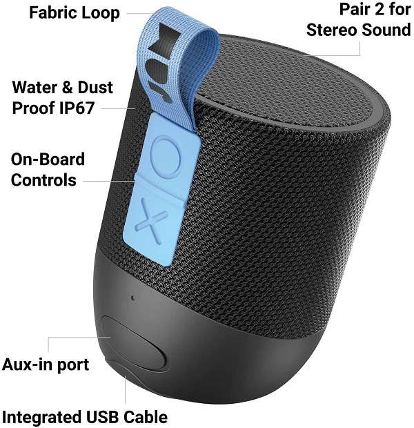 Speaker Altoparlante Bluetooth Impermeabile IP67 Jam Double Chill - 1
