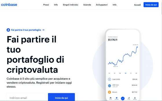 Sito Coinbase