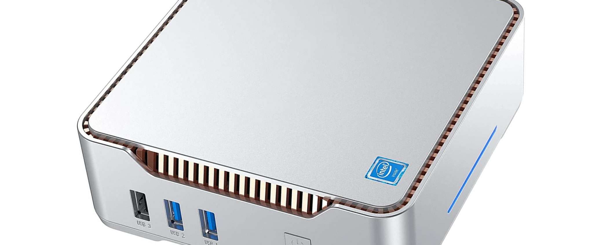 Mini PC Intel 8/128GB scontato di 90 euro, ideale come media center