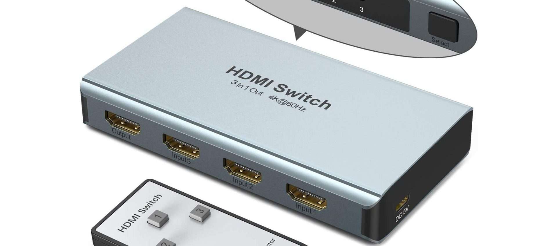 Click, switch: così puoi saltare da una HDMI all'altra