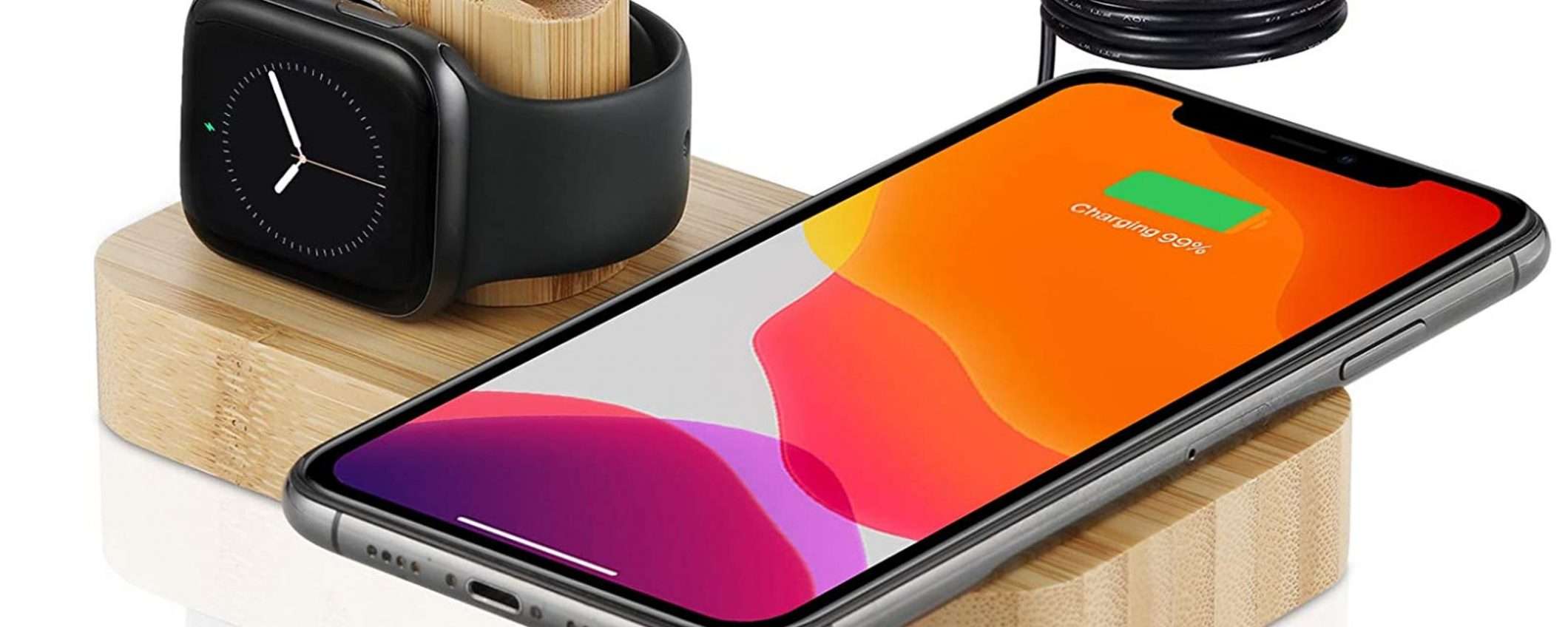 Caricatore wireless: lo avevi mai immaginato in bambù?