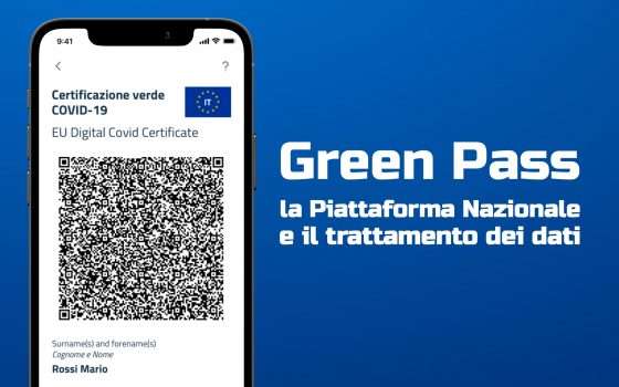 Green Pass: Piattaforma Nazionale, dati