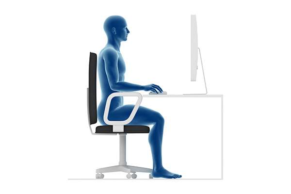 Ergonomia, postura corretta delle sedie smart working 