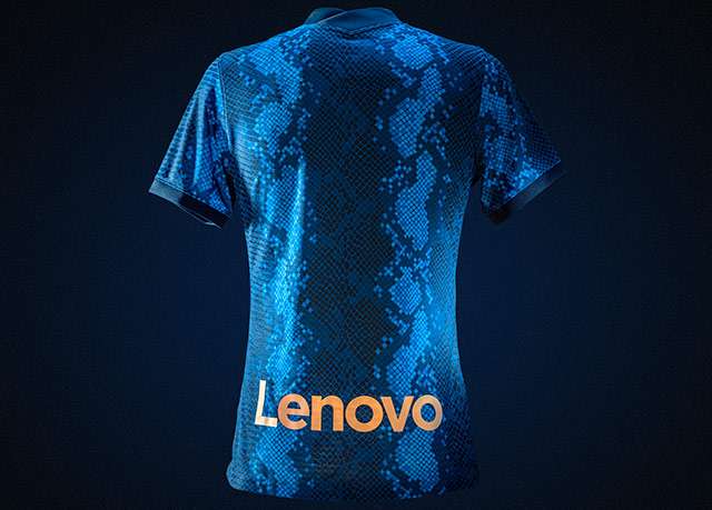 Lenovo è lo sponsor che scenderà in campo con i campioni d'Italia, sul retro della maglia dell'Inter
