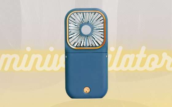 Mini ventilatore e powerbank insieme: GENIALATA a 9,99€