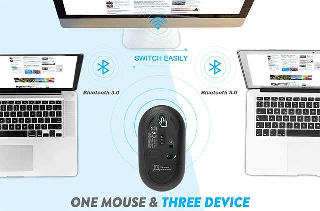Il mouse wireless di WisFox