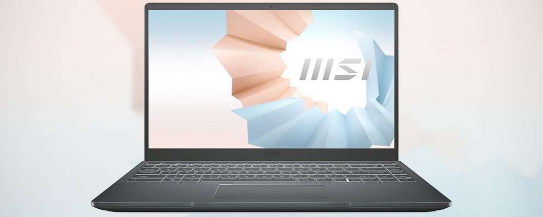 MSI Modern 14, laptop con Intel Core 11th: -70 €
