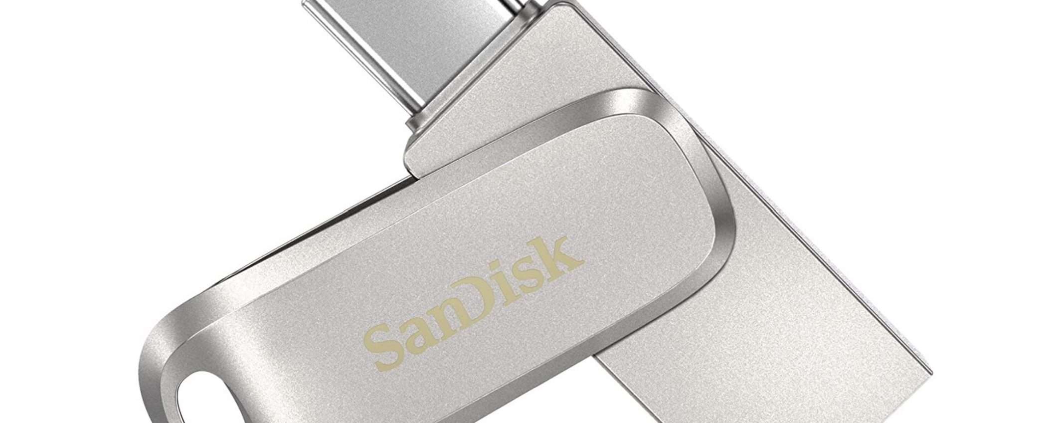 128GB di affidabilità per le vacanze con la pendrive USB-C di SanDisk