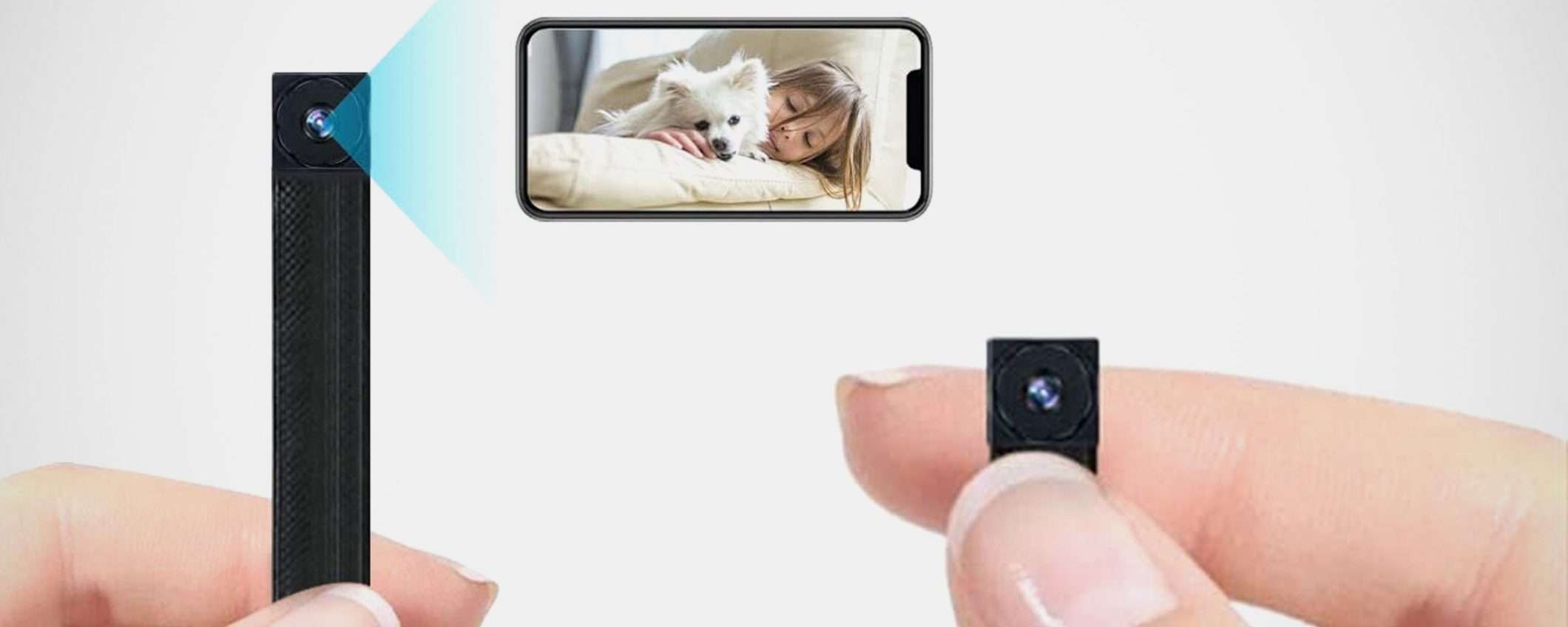 Mini telecamera spia WiFi in offerta su Amazon