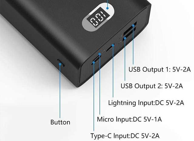 Il powerbank di Jonkuu da 30.000 mAh