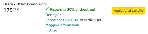 Sconto del 30% al check-out