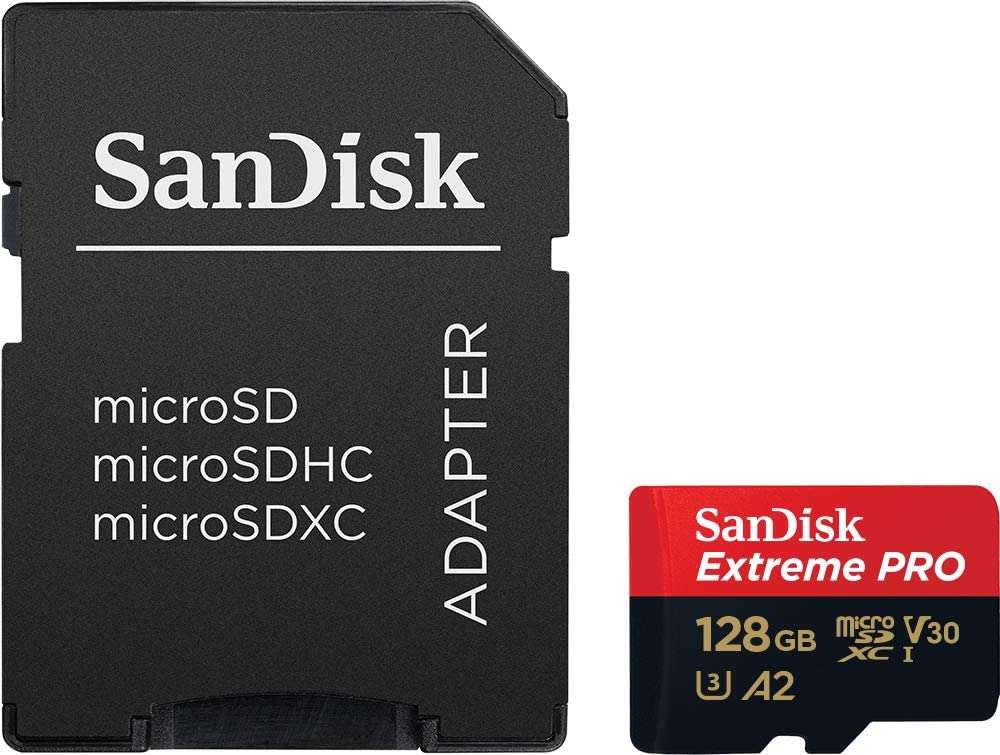 microsd sandisk extreme pro