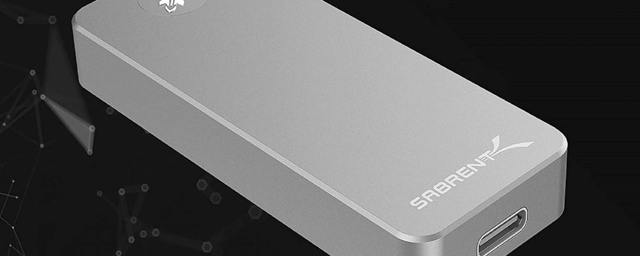 SSD portatile Sabrent da 1 TB a un prezzo INCREDIBILE!