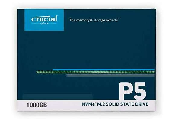 Crucial P5 NVMe PCIe SSD