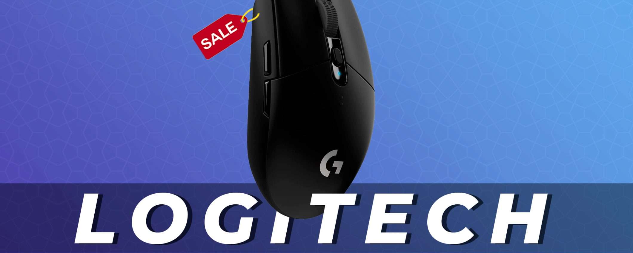 Logitech G305: Mouse wireless da Gaming al 40% di sconto