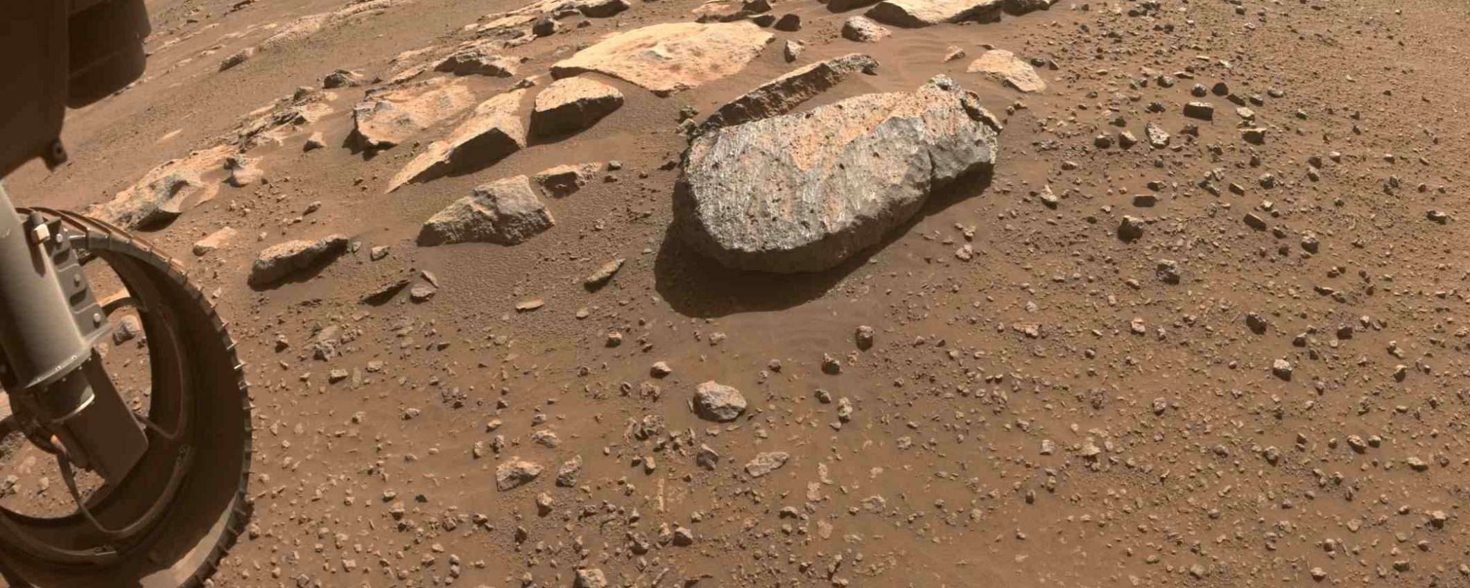 Perseverance: scelta la nuova roccia marziana