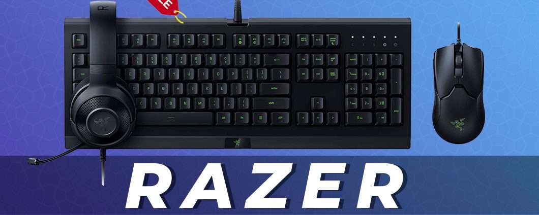 Razer: Mouse, Tastiera e Cuffie a prezzo stracciato | Offerte Amazon