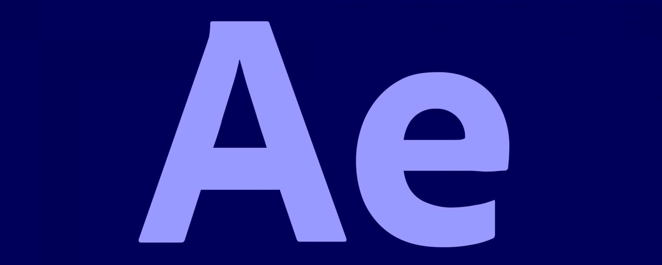 After Effects, se vuoi imparare parti da qui