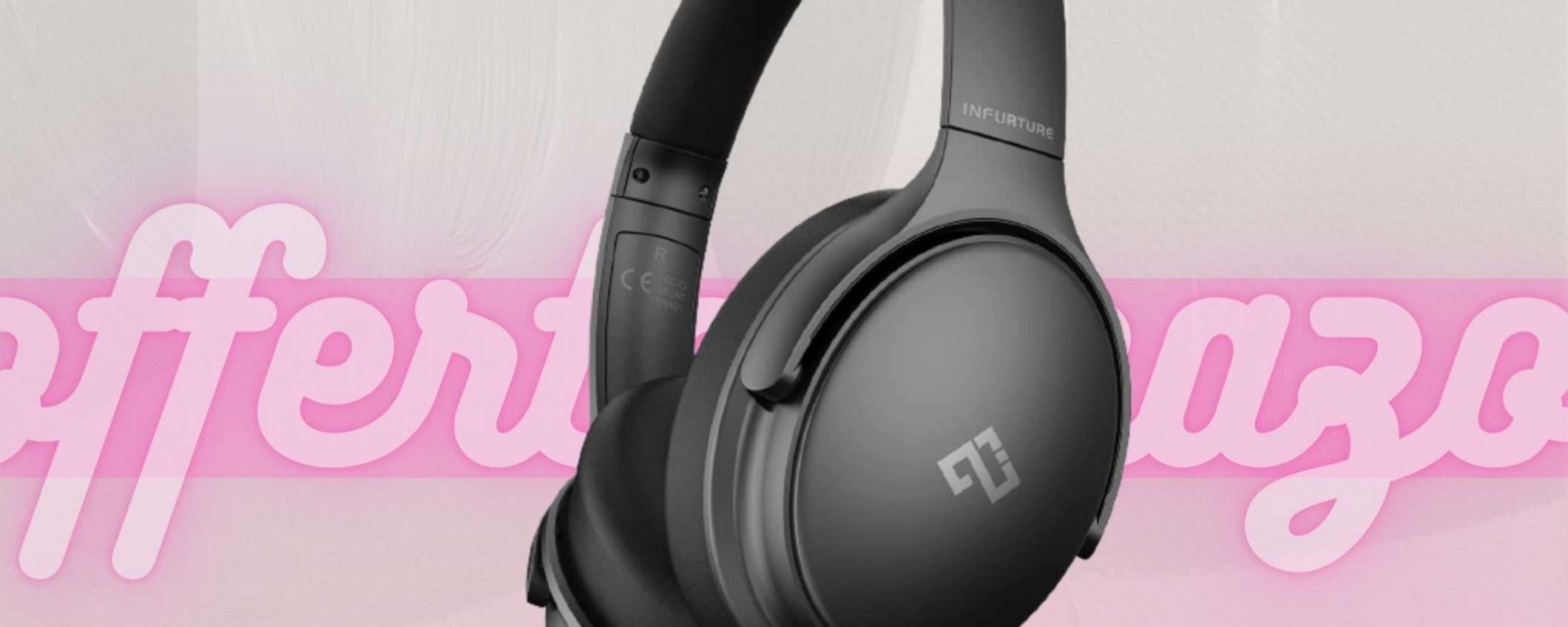 Cuffie Over Ear con cancellazione del rumore a soli 35€