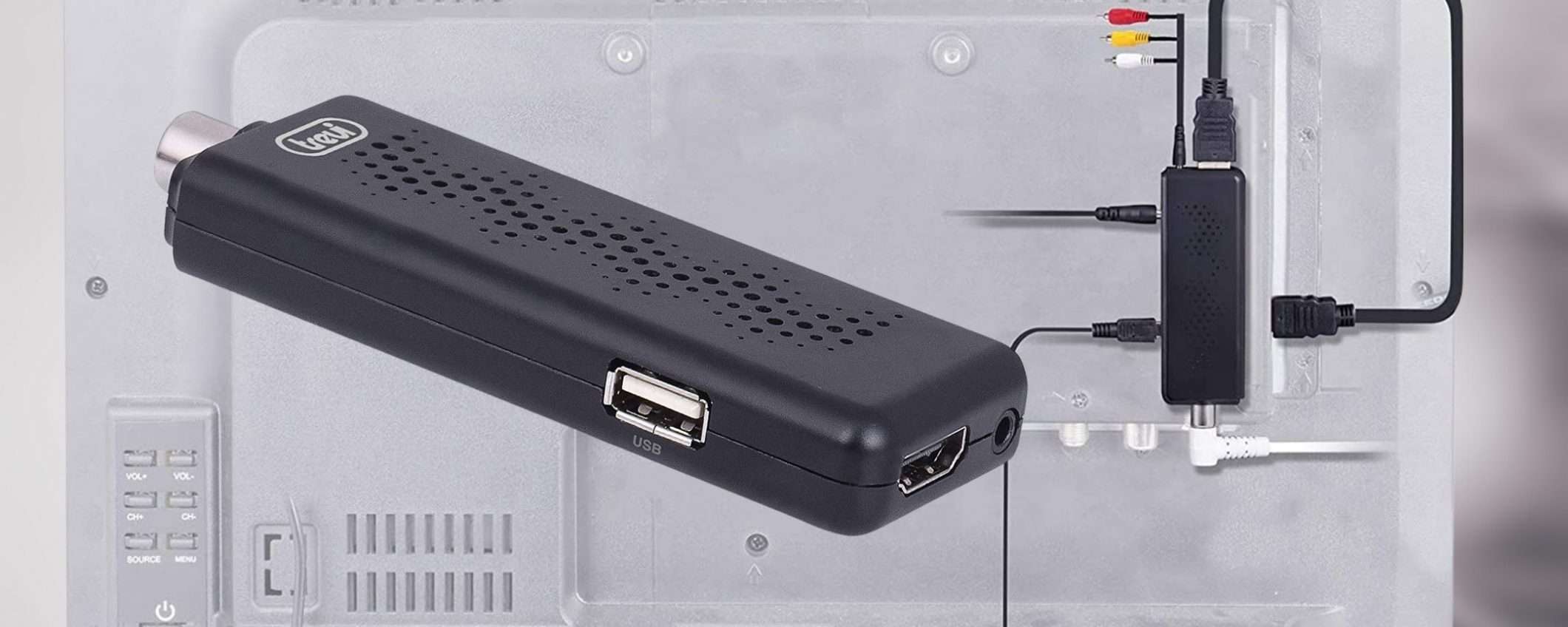 Nuovo digitale DVB T2: eccellente decoder MICROSCOPICO