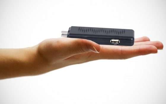 Il decoder DVB-T2 che sembra una pendrive (SCONTO)
