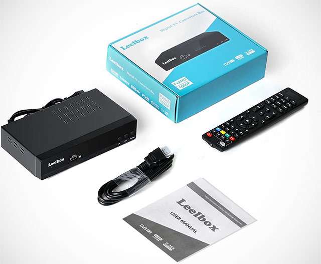 Il decoder DVB-T2 di Leelbox con player e registratore inclusi