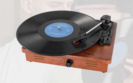 Giradischi in offerta: vintage e Bluetooth insieme