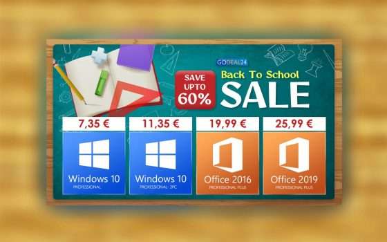 Windows 10 solo 6€, Office solo 15€: offerte da non perdere